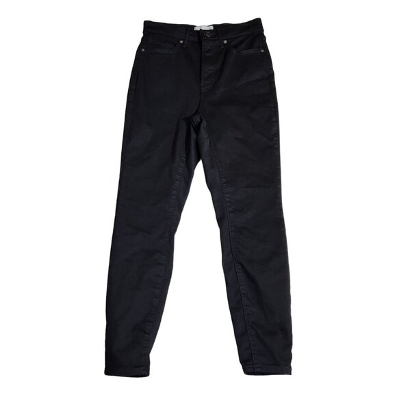 Everlane The Way-High Skinny Jean Crop Length In Black Women's Size 29 - Picture 1 of 11